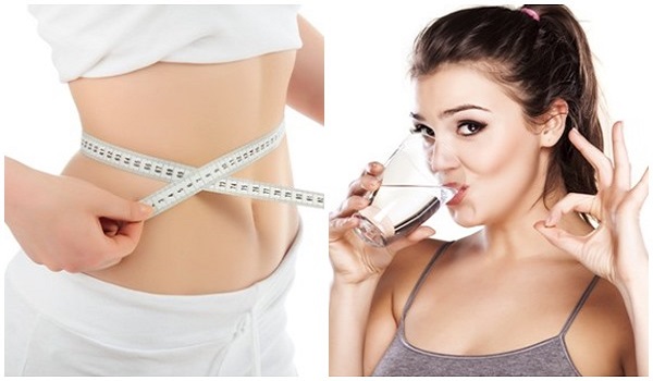 Cách giảm cân bằng nước uống