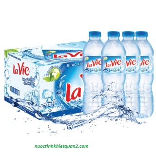 Thùng nước khoáng Lavie 500ML