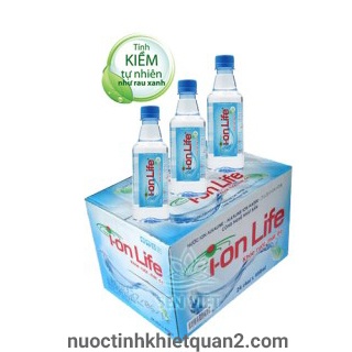 Thùng nước kiềm Ion - Life 330ml